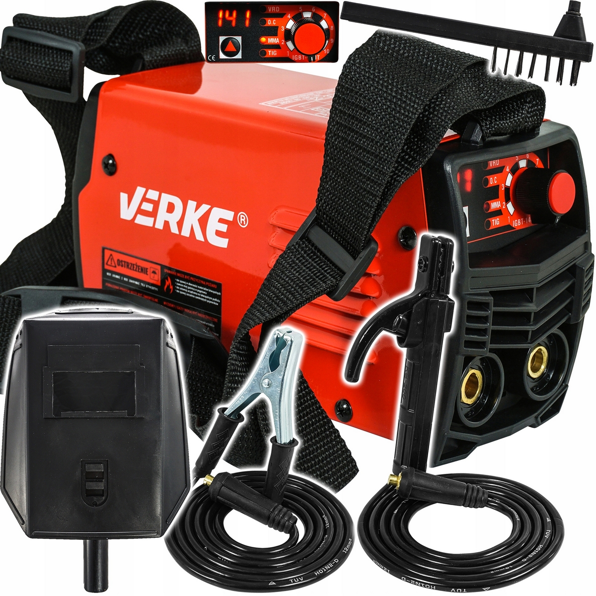Invertorový zvárací stroj Verke V75007 20-140 A